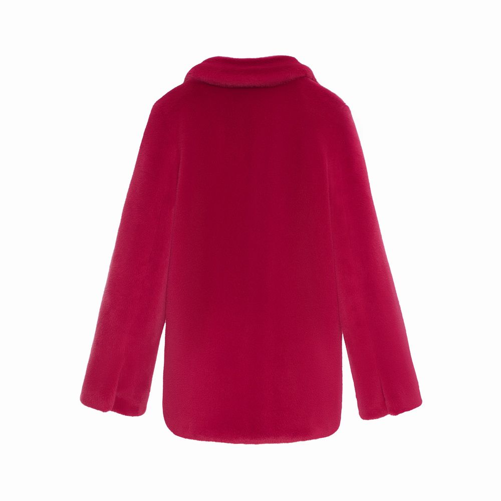 Пиджак Anemone из искусственного эко меха от ANSE, Анемон цвет, размер S, M, L, XL, XXL, , 100% акрил.