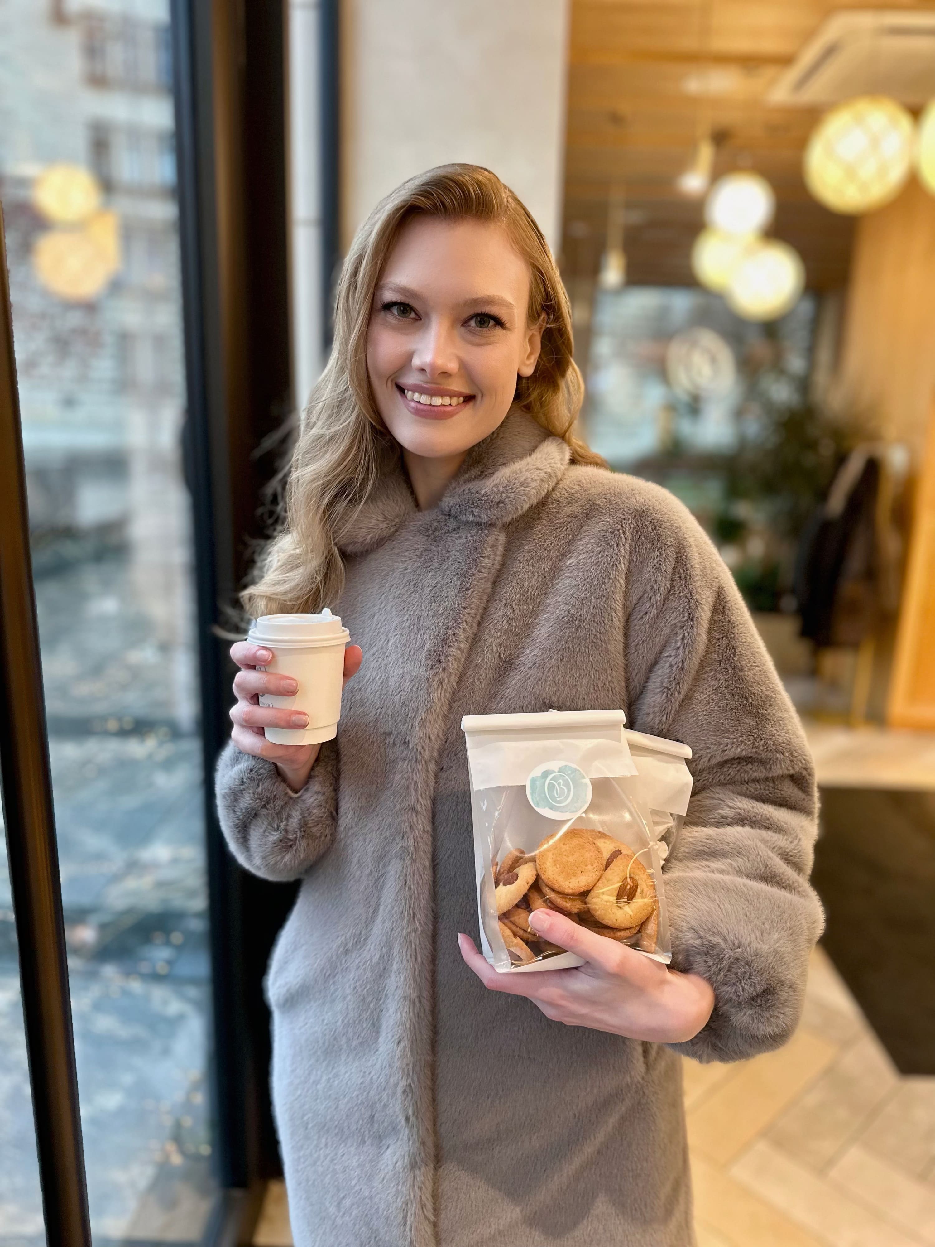 Шуба Path из искусственного эко меха от ANSE, Графит цвет, размер S, M, L, XL, , .