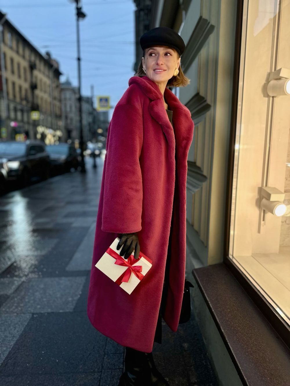 Шуба Wealth из искусственного эко меха от ANSE, Анемон цвет, размер S, M, L, XL, XXL, , .