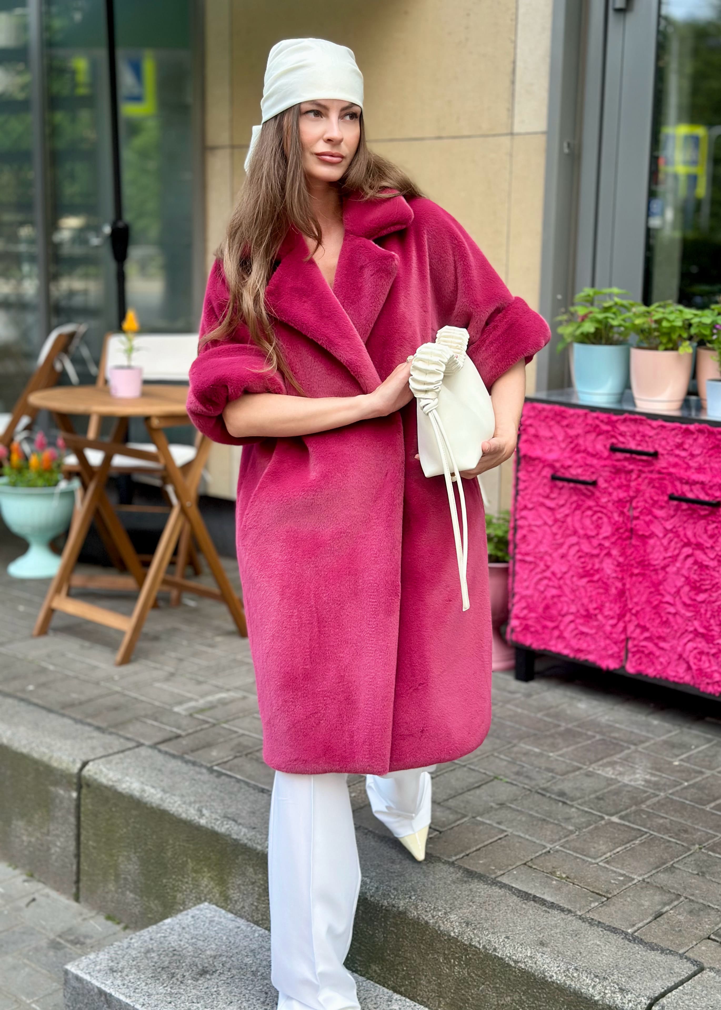 Жилет Berry из искусственного эко меха от ANSE, Анемон цвет, размер S, M, L, XL, , .
