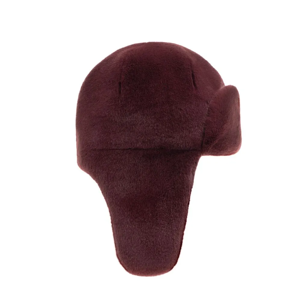 Шапка-ушанка из искусственного эко меха от ANSE,  цвет, размер , , .